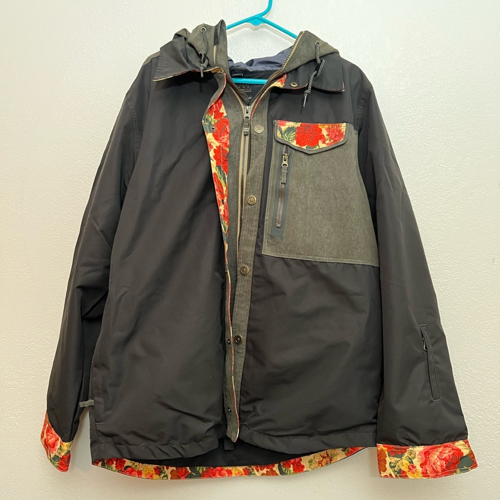 Billabong Garage Collection Women’s Snow jacket Brown XL